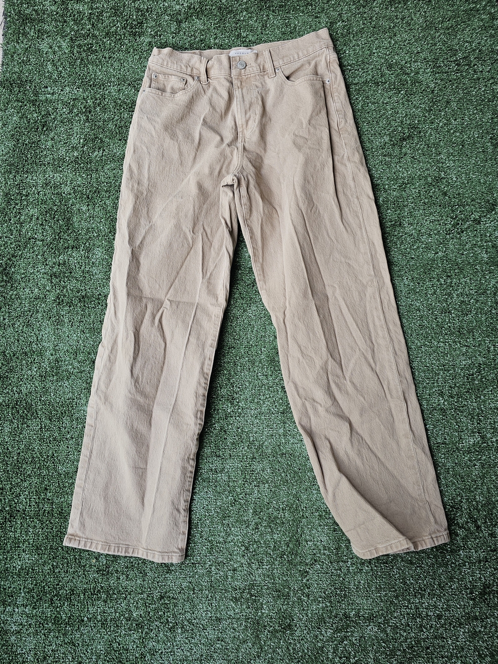 PacSun Men's Baggy Tan Jeans